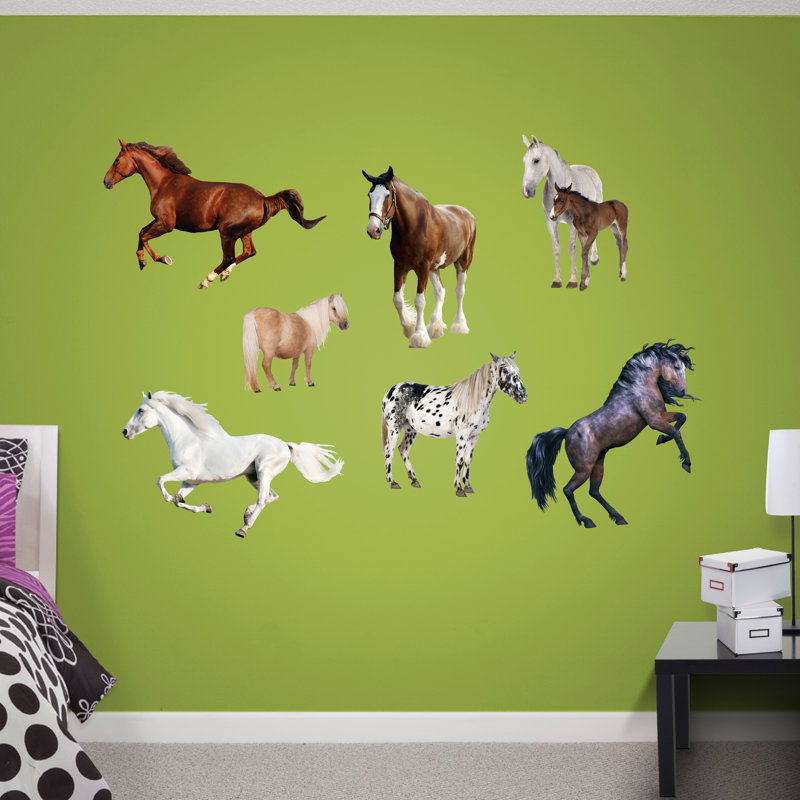 Fathead Horse Peel and Stick Wall Decal Wayfair